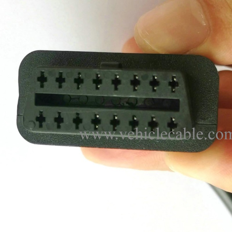 Motorbike OBD 4 Pin Diagnostic Adapter, Multistrada Motorcycle OBDII DDA Can-Bus Connector for Dduucaattii Motorbikes 40cm Length 