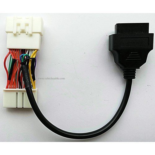 Model 3 & Model Y OBD2 Diagnostic Harness Scanner Splitter 26Pin Adapter for Tesla Model 3 & Model Y Post Jan 2019 to Now Black