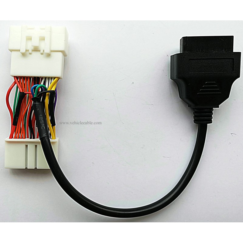 Model 3 & Model Y OBD2 Diagnostic Harness Scanner Splitter 26Pin Adapter for Tesla Model 3 & Model Y Post Jan 2019 to Now Black 
