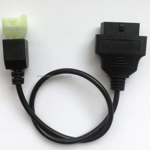 OTKEFDI OBD 6Pin Motorbike Diagnostic Adapter,Duke RC Motors Kline CAN-Bus OBD2 Diagnosis Connector 40CM