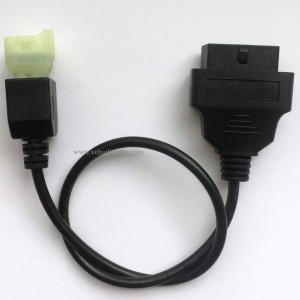 OTKEFDI OBD 6Pin Motorbike Diagnostic Adapter,Duke RC Motors Kline CAN-Bus OBD2 Diagnosis Connector 40CM 