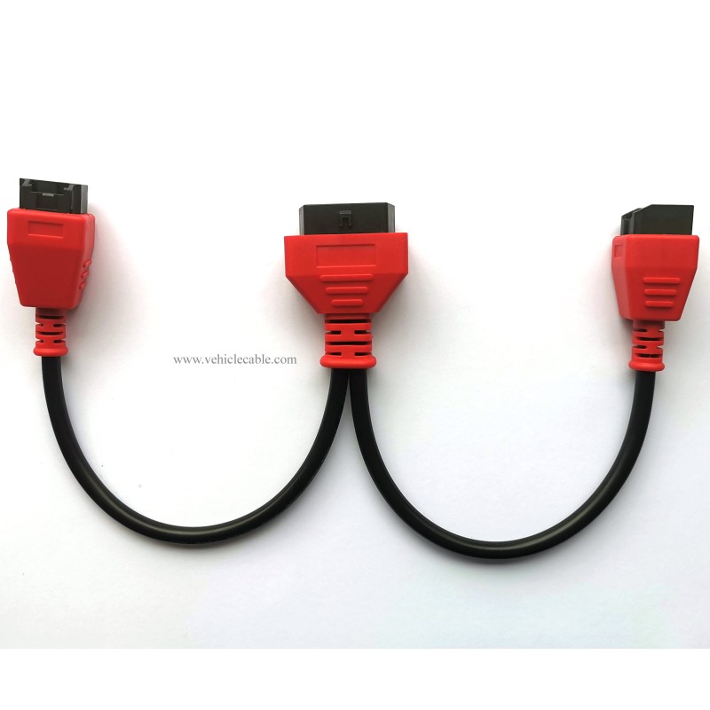 OBD 12+8 Pin Programming Adaptor,OBD2 Diagnostic Adapter for Ch-rysl-er 