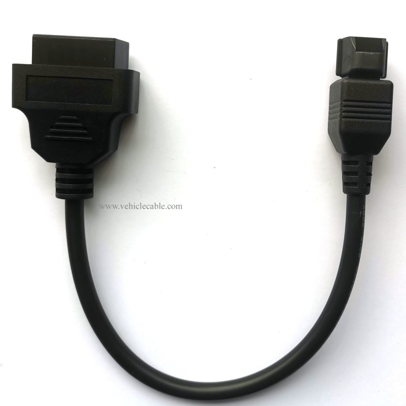 3 Pin Motorbike OBD Adapter,Motorrad Motorcycle OBD2 Diagnostic Cable for KYM-CO Motors 