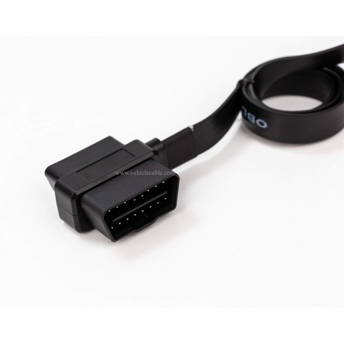 OBD II Pass-Through J1962M/F to J1962F Ribbon Splitter Cable 1 Male to 2 Female