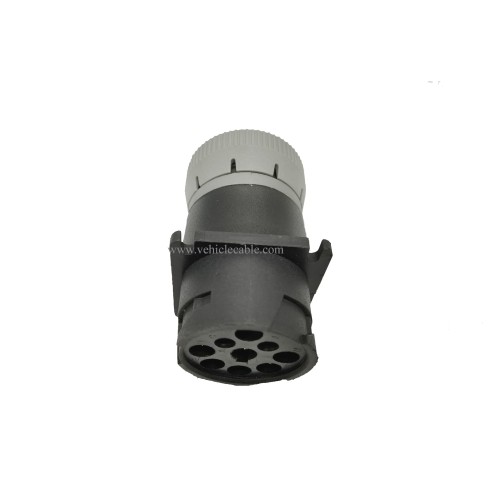 6pin J1708 to Type 1 Black 9pin J1939 Adapter for Both type1 and Type 2 j1939