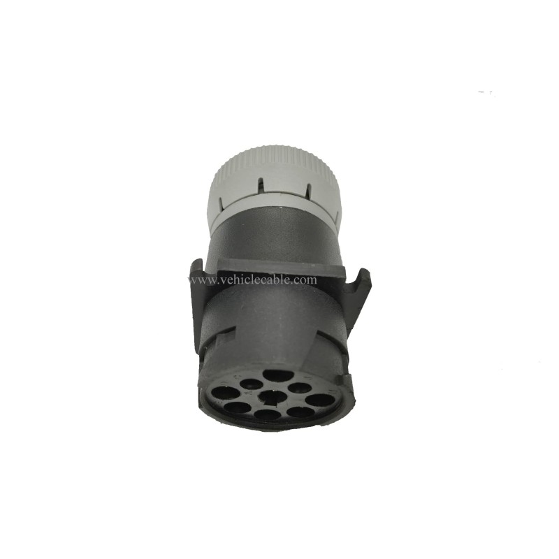 6pin J1708 to Type 1 Black 9pin J1939 Adapter for Both type1 and Type 2 j1939 