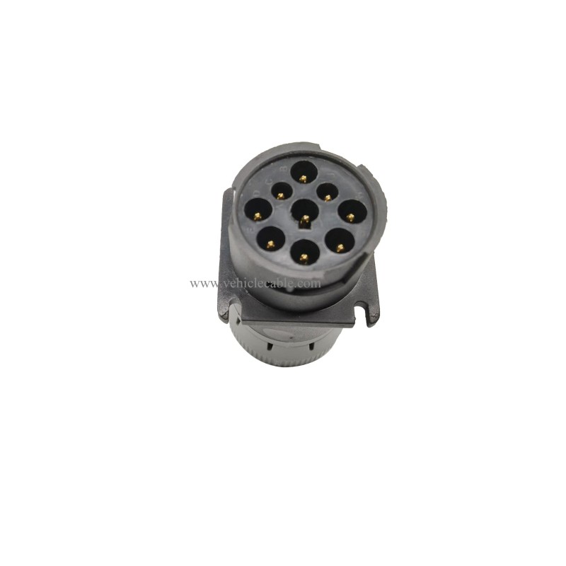 6pin J1708 to Type 1 Black 9pin J1939 Adapter for Both type1 and Type 2 j1939 