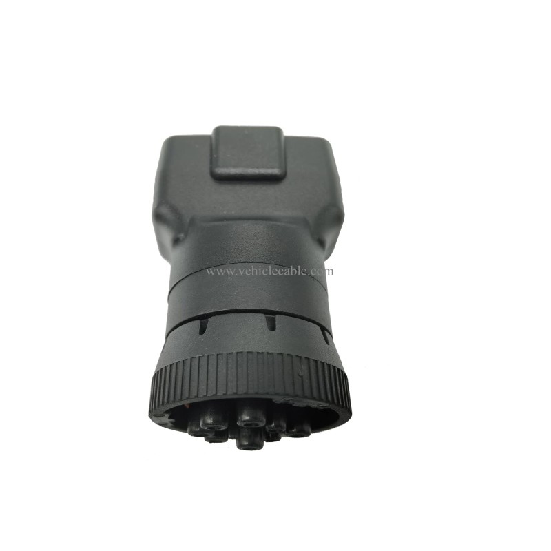 Type 1 Black J1939 to OBD 2 Adapter 