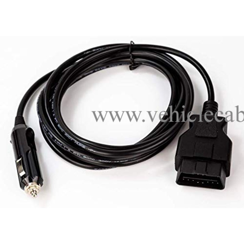 OBD2 Male to Cigarette Lighter Memory Saver Adapter Cable Car OBDII Emergency Power Supply Cable 