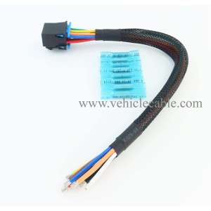 AC Heater Climate Fan Speed Control Replacement Plug Connector Wire Harness Pigtail 8pin for Silverado 1500 2500 3500, 96-99 Chevy Tahoe, 15306189, PT1346 