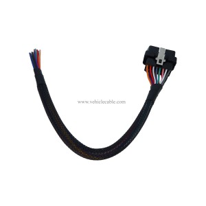 OBD2 J1962 Male to Open End 16pin Pigtail Cable 1ft/30cm (Male Cable) 