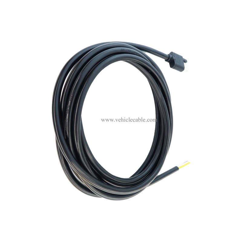 4Pin Trailer Male to Open Cable Wiring Harness for Trailer Hitch Wiring (12ft) 
