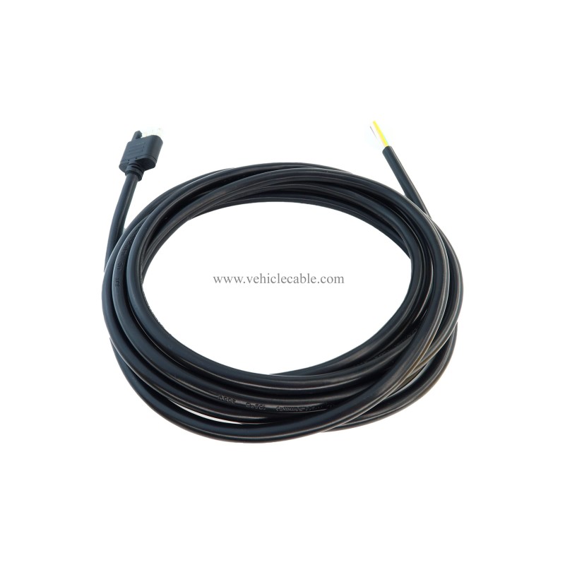 4Pin Trailer Male to Open Cable Wiring Harness for Trailer Hitch Wiring (12ft) 