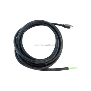 4Pin Trailer Male to Open Cable Wiring Harness for Trailer Hitch Wiring (12ft) 