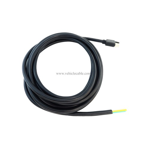 4Pin Trailer Male to Open Cable Wiring Harness for Trailer Hitch Wiring (12ft)