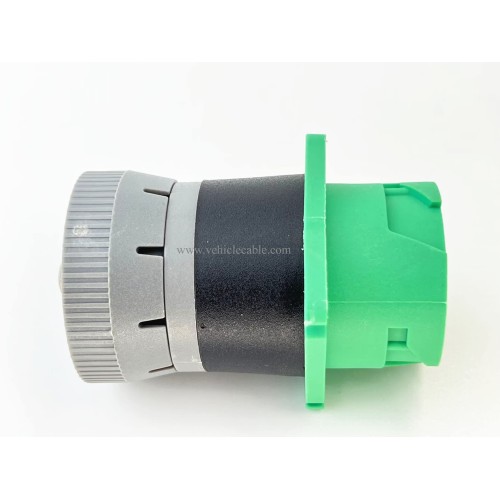 J1939-J1708 Adapter Green 9Pin Type 2 to 6Pin Adapter for Truck Freightliner
