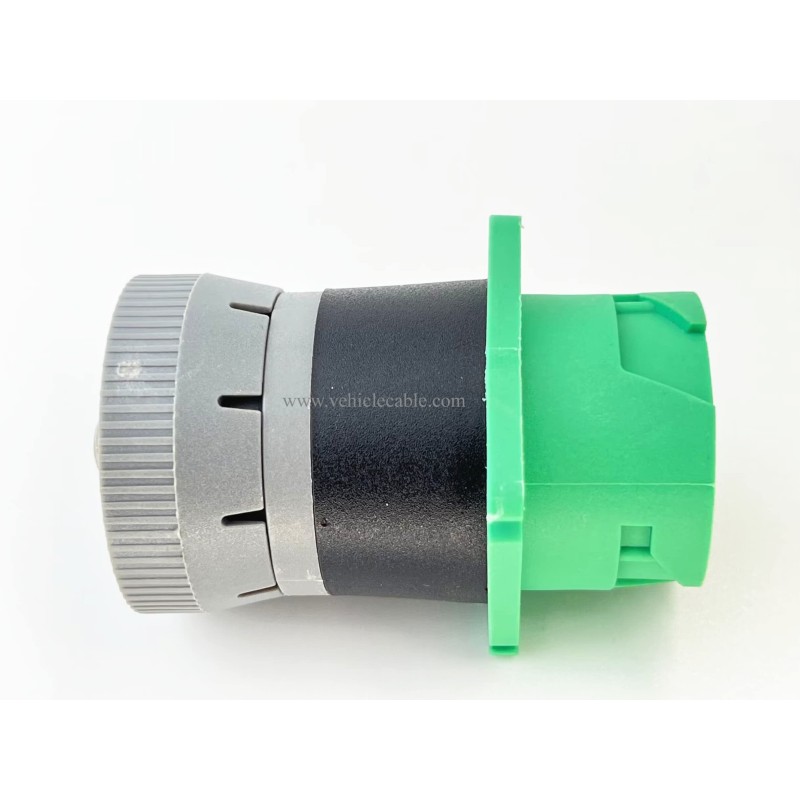 J1939-J1708 Adapter Green 9Pin Type 2 to 6Pin Adapter for Truck Freightliner 