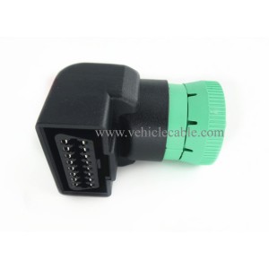 WBLD Right Angle J1939 Male to OBD2 Female Adapter 