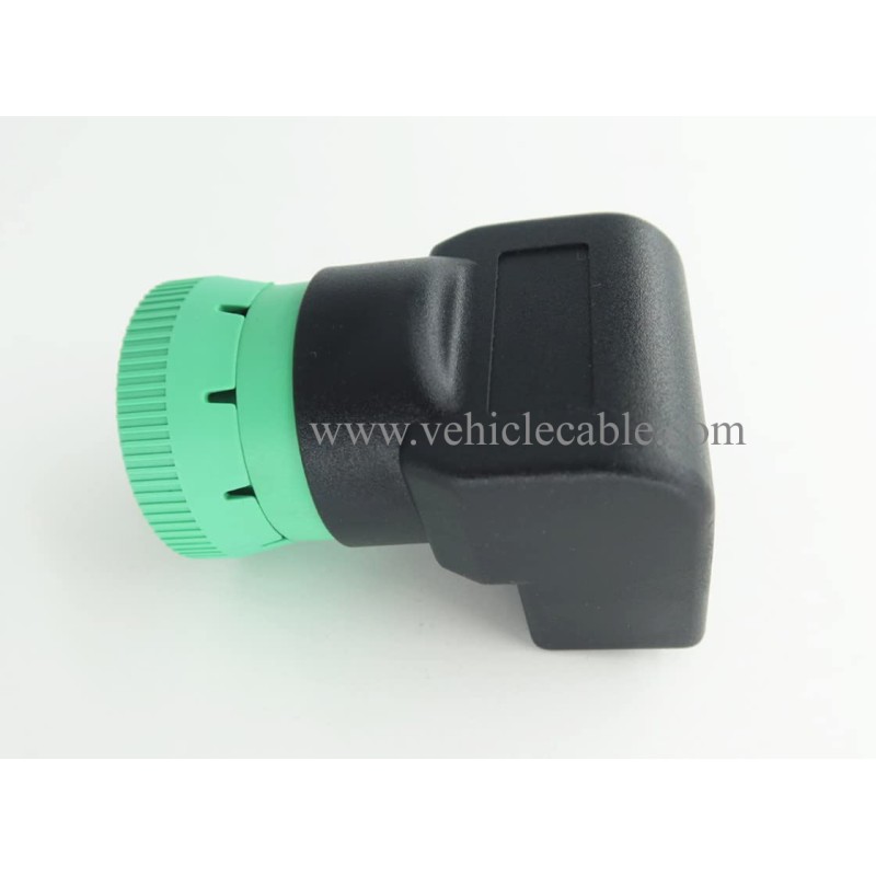 WBLD Right Angle J1939 Male to OBD2 Female Adapter 