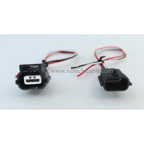 New Crankshaft Crank Position Sensor Pigtail Wire Harness Connector Cable Plug Compatible with Nissan Sentra NV200 Versa Cube 2007-2015