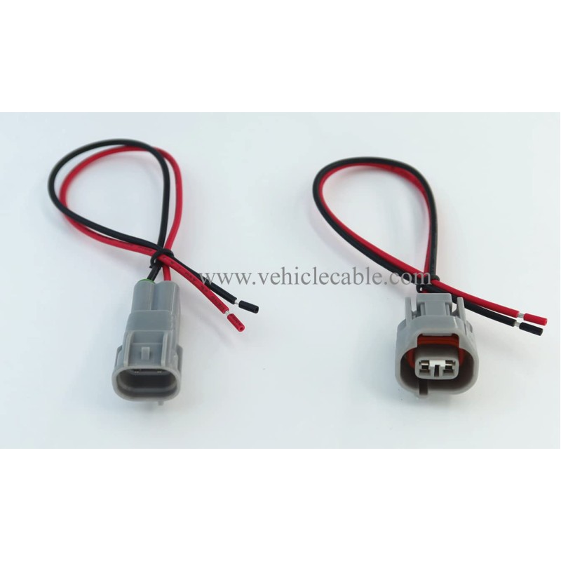 Male and Female Side Marker Light Pigtail Connector Wire Harness Cable for Compatible with Toyota Lexus Camry Prius Rav4 