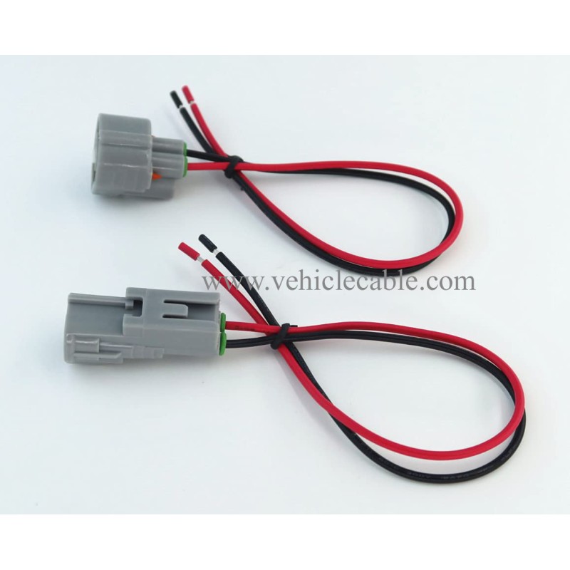 Male and Female Side Marker Light Pigtail Connector Wire Harness Cable for Compatible with Toyota Lexus Camry Prius Rav4 