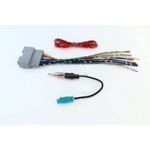 Car Stereo Radio Audio Wiring Harness Cable Antenna Adapter for Some Jeep Dodge Chrysler 