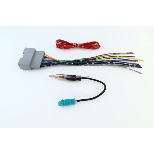 Car Stereo Radio Audio Wiring Harness Cable Antenna Adapter for Some Jeep Dodge Chrysler