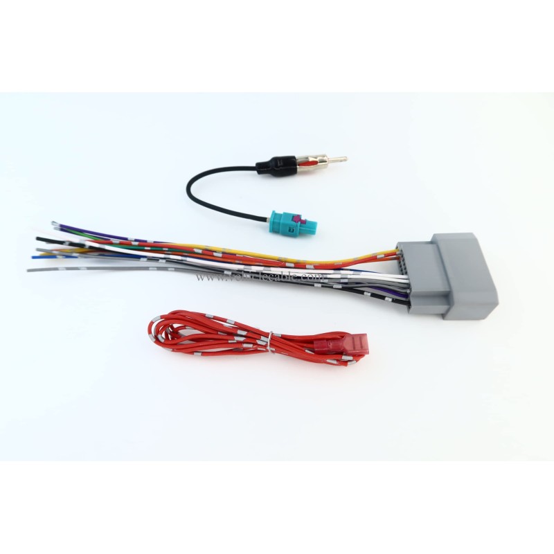 Car Stereo Radio Audio Wiring Harness Cable Antenna Adapter for Some Jeep Dodge Chrysler 
