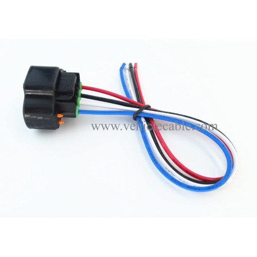 Female Plug New Connector 4-Way Wire Harenss Pigtail for Compatible with Toyota Distributor Sensor 90980-11150