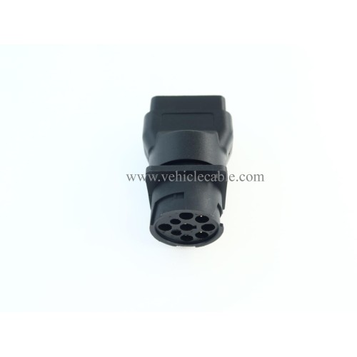 WBLD OBD2 Male to J1939 Female Adapter for Both J1939 Type 1 and Type 2