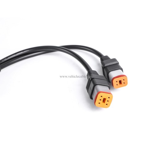 4 Pin and 6 Pin Female to 16 Pin OBD2 OBDII Female Cable Compatible with Harley Davidson Motorcycle for Code Reader and Diagnostic Tool