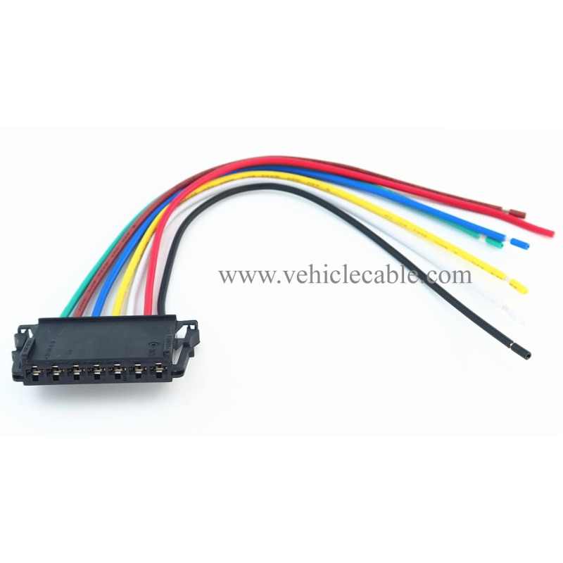 WBLD-A22F 7Pin Replacement Cable Harness Clip Tail Light Wire Connector Pigtail 2115450328 Compatible with Mercedes W204 W211 C200 C23 A2115450328 