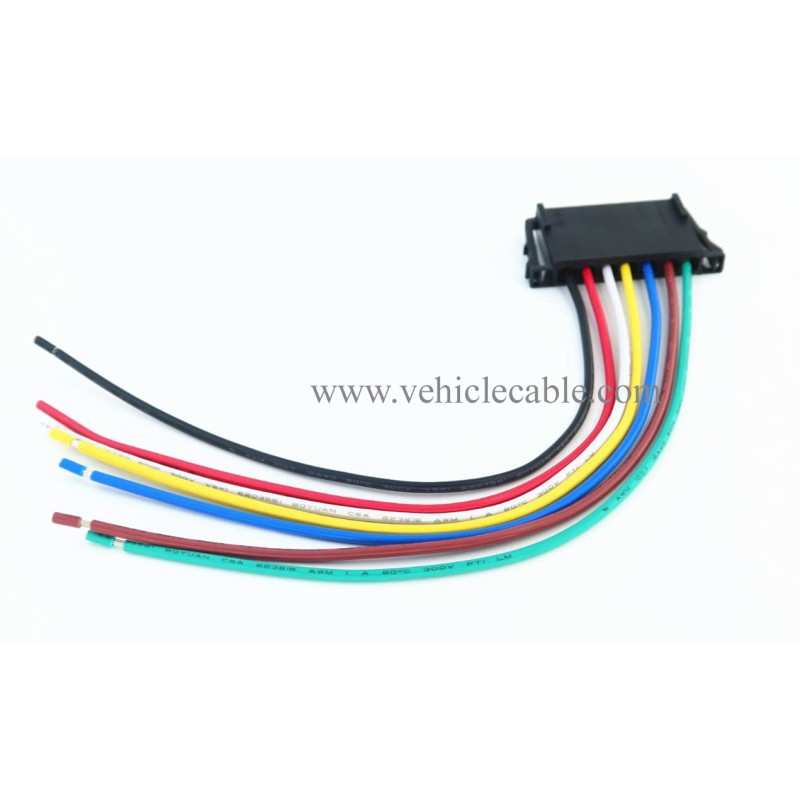WBLD-A22F 7Pin Replacement Cable Harness Clip Tail Light Wire Connector Pigtail 2115450328 Compatible with Mercedes W204 W211 C200 C23 A2115450328 