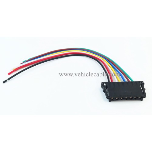WBLD-A22F 7Pin Replacement Cable Harness Clip Tail Light Wire Connector Pigtail 2115450328 Compatible with Mercedes W204 W211 C200 C23 A2115450328