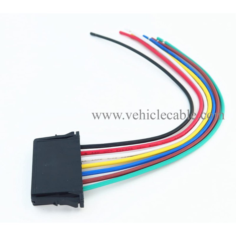 WBLD-A22F 7Pin Replacement Cable Harness Clip Tail Light Wire Connector Pigtail 2115450328 Compatible with Mercedes W204 W211 C200 C23 A2115450328 