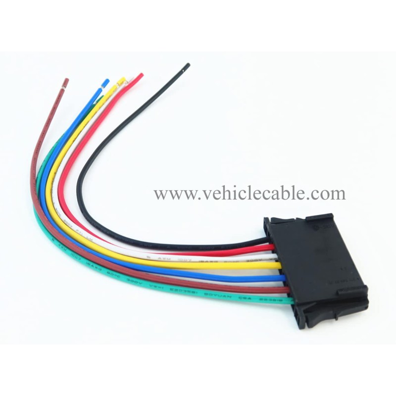 WBLD-A22F 7Pin Replacement Cable Harness Clip Tail Light Wire Connector Pigtail 2115450328 Compatible with Mercedes W204 W211 C200 C23 A2115450328 