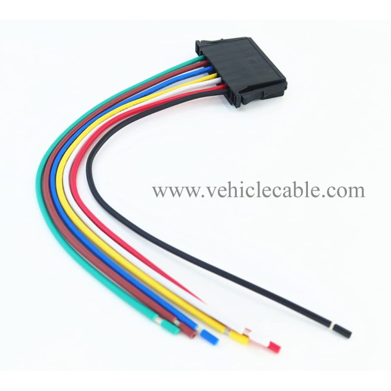 WBLD-A22F 7Pin Replacement Cable Harness Clip Tail Light Wire Connector Pigtail 2115450328 Compatible with Mercedes W204 W211 C200 C23 A2115450328 