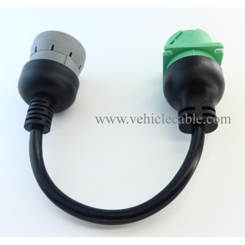 J1708 to J1939 Adapter 6pin to 9pin Cable for Truck Freightliner