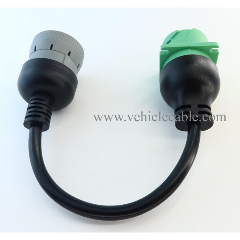 J1708 to J1939 Adapter 6pin to 9pin Cable for Truck Freightliner 