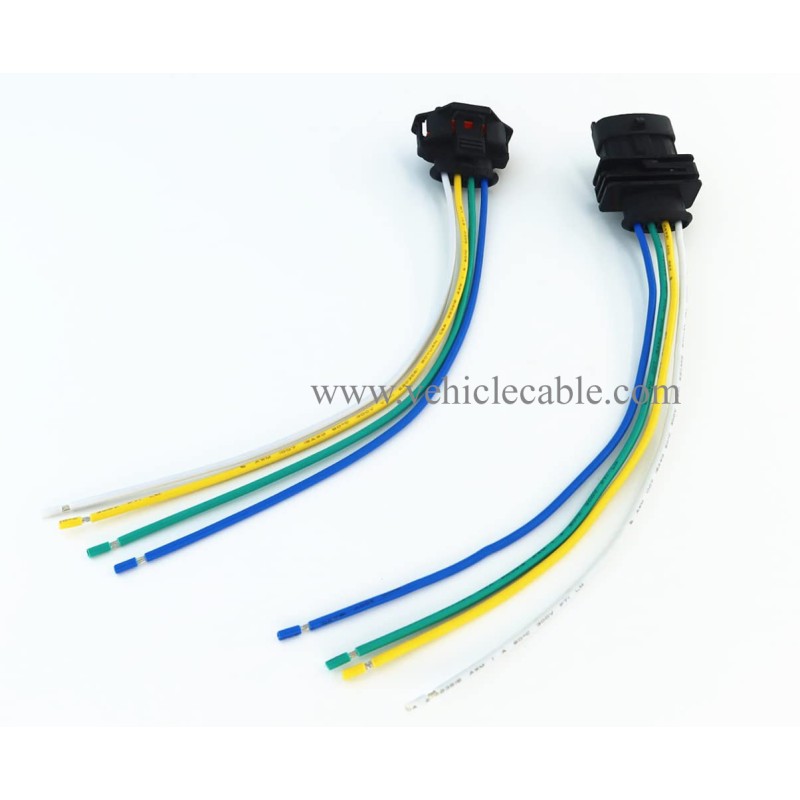 Male & Female T-Map Sensor Replacement Pigtail Cable 4 Pin for 2875542 Polaris Scrambler RZR Sportsman Ranger 570 700 800 900 1000 850 XP Turbo EFI ACE 325 570 900 