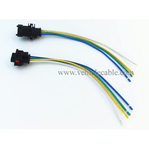 Male & Female T-Map Sensor Replacement Pigtail Cable 4 Pin for 2875542 Polaris Scrambler RZR Sportsman Ranger 570 700 800 900 1000 850 XP Turbo EFI ACE 325 570 900