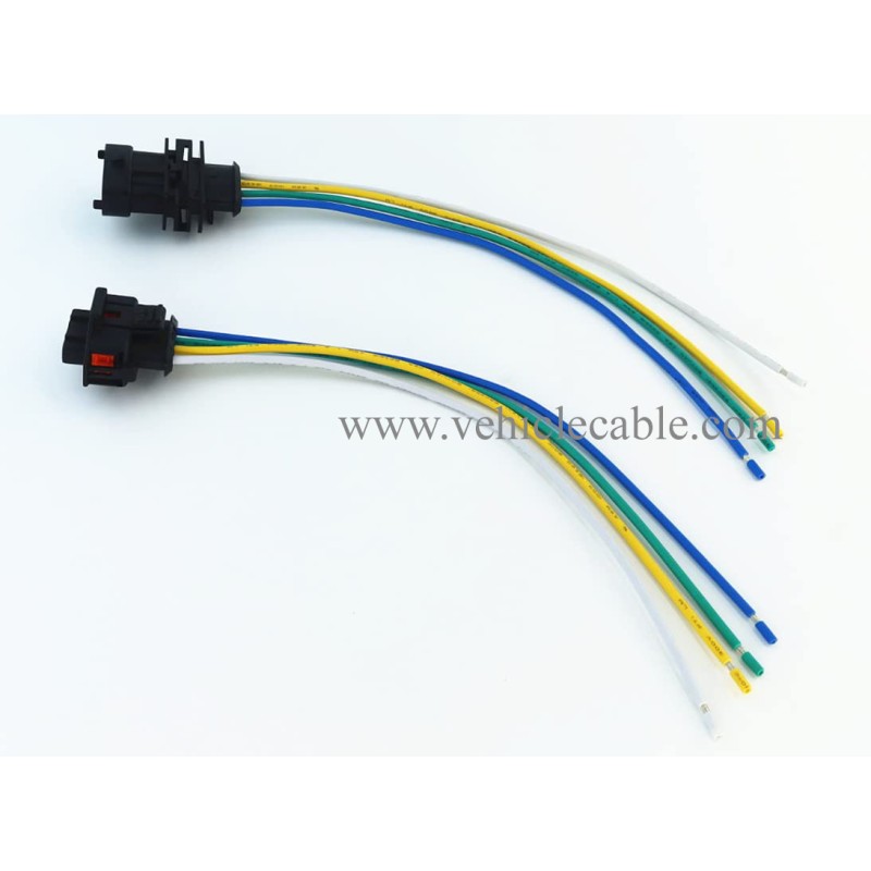 Male & Female T-Map Sensor Replacement Pigtail Cable 4 Pin for 2875542 Polaris Scrambler RZR Sportsman Ranger 570 700 800 900 1000 850 XP Turbo EFI ACE 325 570 900 