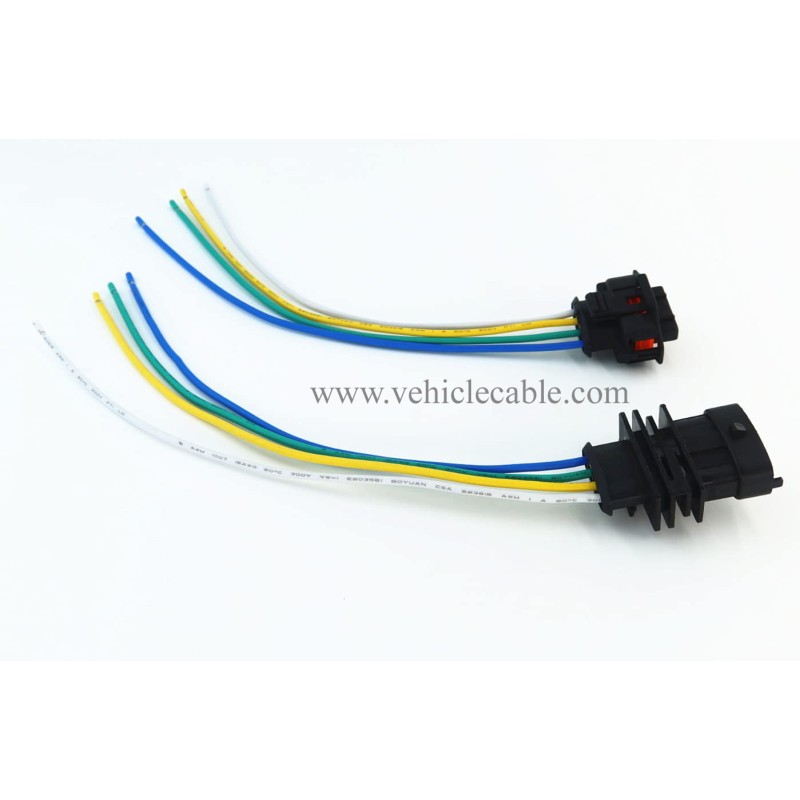 Male & Female T-Map Sensor Replacement Pigtail Cable 4 Pin for 2875542 Polaris Scrambler RZR Sportsman Ranger 570 700 800 900 1000 850 XP Turbo EFI ACE 325 570 900 