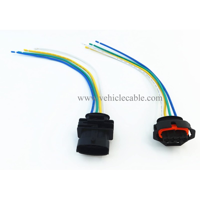 Male & Female T-Map Sensor Replacement Pigtail Cable 4 Pin for 2875542 Polaris Scrambler RZR Sportsman Ranger 570 700 800 900 1000 850 XP Turbo EFI ACE 325 570 900 