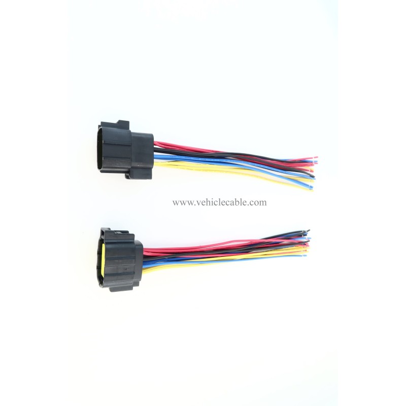 Automotive Wiring Harness Connector Auto Waterproof Connector 16Pin 368047-1 and 368050-1 Plug Pigtail 