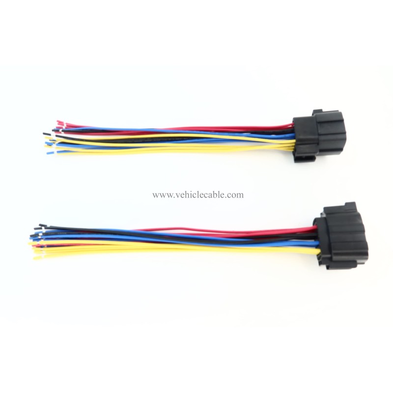 Automotive Wiring Harness Connector Auto Waterproof Connector 16Pin 368047-1 and 368050-1 Plug Pigtail 