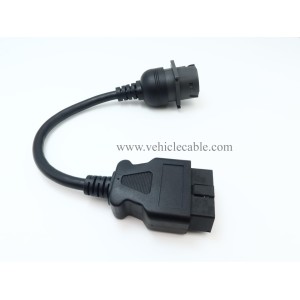 WBLD OBD2 Male to J1939 Female Cable for Both J1939 Type 1 and J1939 Type 2 