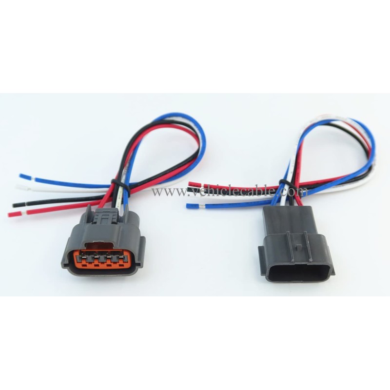 Wire Harness Male and Female Pigtail Cable Alternators Repair Plug Harness Connector Pigtail Compatible with Nissan Murano Maxima VQ35DE 