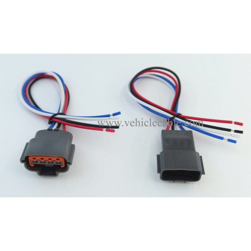 Wire Harness Male and Female Pigtail Cable Alternators Repair Plug Harness Connector Pigtail Compatible with Nissan Murano Maxima VQ35DE 